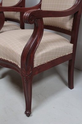 Napoleon III Armchairs, Set of 3-RVK-1111665