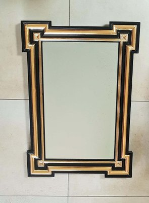 Napoleon III Baroque Wall Mirror in Gold Leaf, France, 1860s-POM-988355