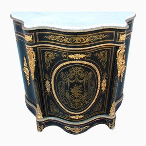 Napoleon III Black and Gilt Boulle Cabinet, 1860s-EH-1811385