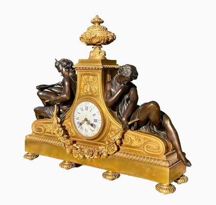 Napoleon III Bronze Clock-NEV-2017103