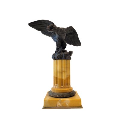 Napoleon III Bronze Sculpture Eagle Porte-Montre, France, 1890s-NUC-2019765