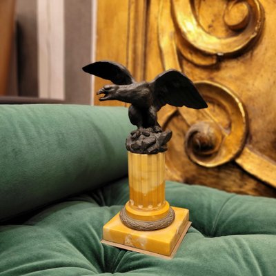 Napoleon III Bronze Sculpture Eagle Porte-Montre, France, 1890s-NUC-2019765