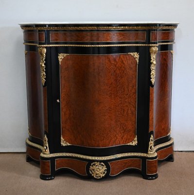 Napoleon III Cedar Burr Wood Buffet, Mid-19th Century-RVK-1440678