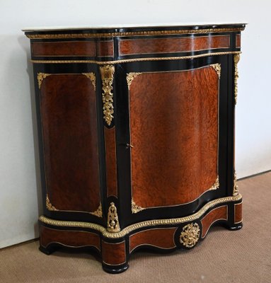 Napoleon III Cedar Burr Wood Buffet, Mid-19th Century-RVK-1440678