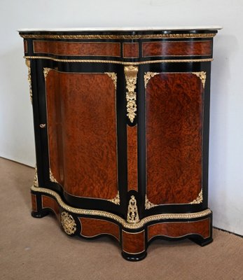 Napoleon III Cedar Burr Wood Buffet, Mid-19th Century-RVK-1440678