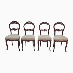 Napoleon III Chairs in Mahogany, Set of 4-RVK-1111662