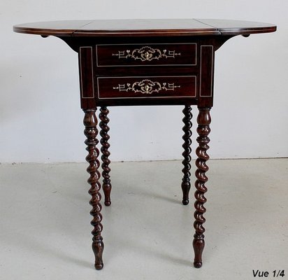 Napoleon III Flap Table, Mid-19th Century-RVK-935123