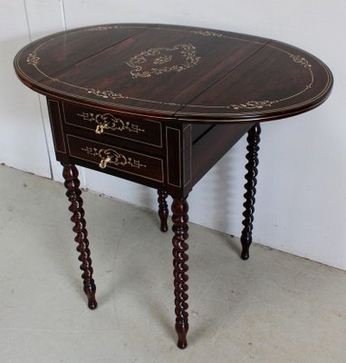 Napoleon III Flap Table, Mid-19th Century-RVK-935123