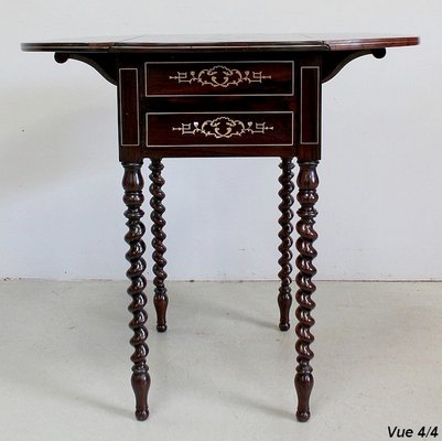 Napoleon III Flap Table, Mid-19th Century-RVK-935123