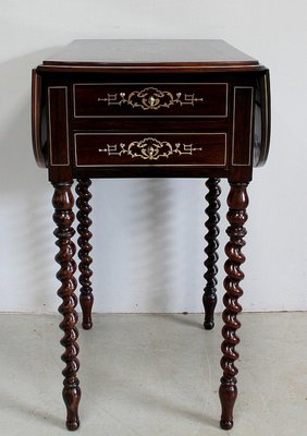 Napoleon III Flap Table, Mid-19th Century-RVK-935123