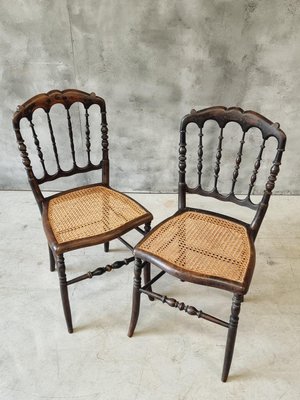 Napoleon III French Chairs Dining Chairs, Set of 2-IFQ-2028211