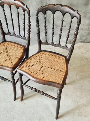 Napoleon III French Chairs Dining Chairs, Set of 2-IFQ-2028211