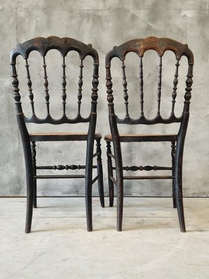 Napoleon III French Chairs Dining Chairs, Set of 2-IFQ-2028211