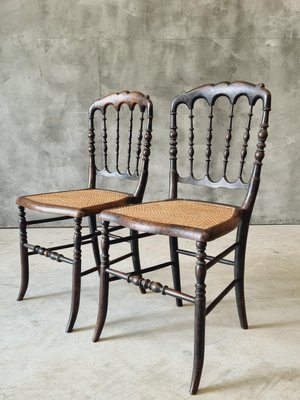 Napoleon III French Chairs Dining Chairs, Set of 2-IFQ-2028211