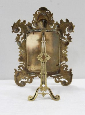 Napoleon III Gilt Bronze Mirror-RVK-950989