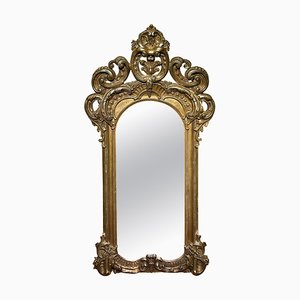 Napoleon III Gilt Parlor Wall Mirror-FLW-1402039