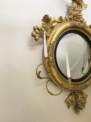 Napoleon III Golden Mirror, 1880-LKT-1802069