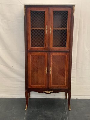 Napoleon III Inlaid Rosewood Cupboard-IJR-767877