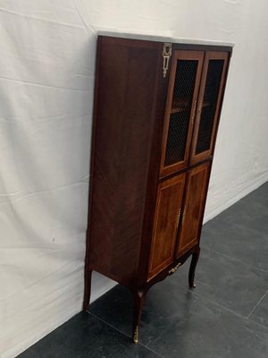 Napoleon III Inlaid Rosewood Cupboard-IJR-767877