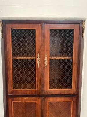 Napoleon III Inlaid Rosewood Cupboard-IJR-767877