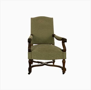 Napoleon III Mahogany Armchair, 1850s-MWB-1264517