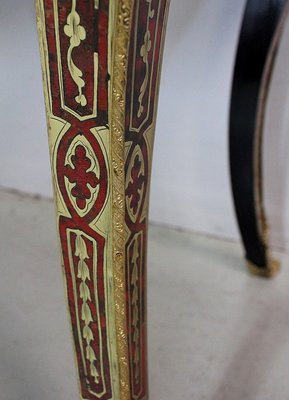 Napoleon III Marquetry Boulle Game Table, 19th Century-RVK-1438329