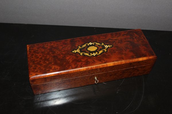 Napoleon III Marquetry Jewelry Box-BCR-1408520