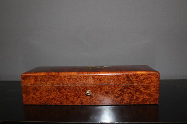 Napoleon III Marquetry Jewelry Box-BCR-1408520