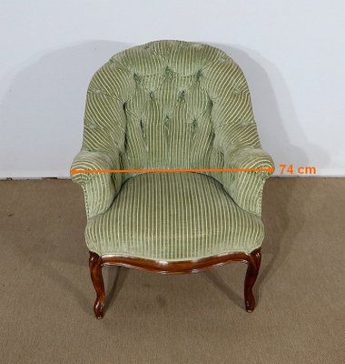 Napoleon III Mid 19th Century Armchairs, Set of 2-RVK-1146822