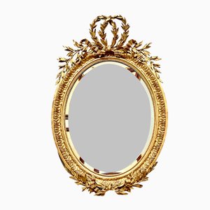 Napoleon III Mirror with Laurel Frames and Garlands-KKG-1706285