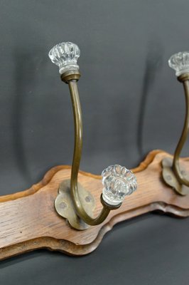 Napoleon III Oak Coat Rack, 1860-XNH-1804468