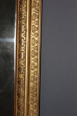 Napoleon Iii Period Mirror in Golden Stucco, 19th Century-BCR-2043337