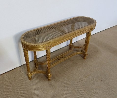 Napoleon III Piano Bench in the Style of Louis XVI-RVK-1118416