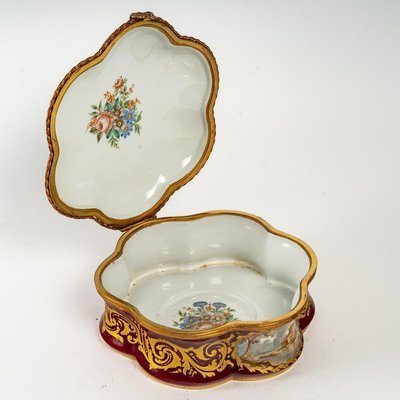 Napoleon III Sèvres Porcelain Box-WFS-1569086