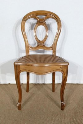 Napoleon III Solid Walnut Chairs, Set of 5-RVK-1141695