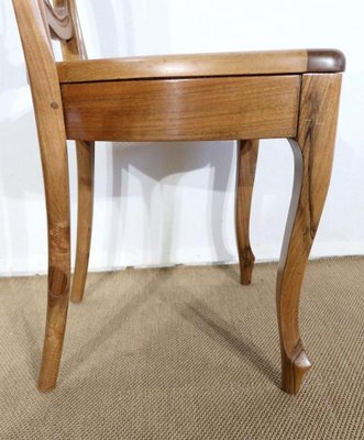 Napoleon III Solid Walnut Chairs, Set of 5-RVK-1141695