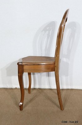 Napoleon III Solid Walnut Chairs, Set of 5-RVK-1141695