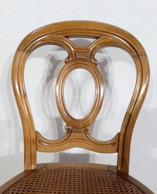 Napoleon III Solid Walnut Chairs, Set of 5-RVK-1141695