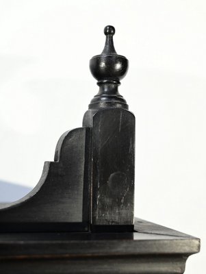 Napoleon III Style Blackened Pearwood Meuble d'Entre Deux, Late 19th Century-RVK-1751787