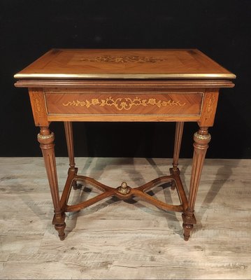 Napoleon III Style Portfolio Game Table-IBO-1112672