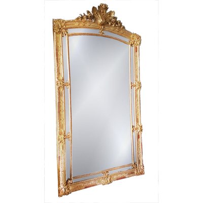 Napoleon III Wooden Mirror with Glazing Bead-SNC-1406264