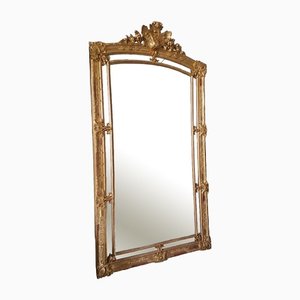 Napoleon III Wooden Mirror with Glazing Bead-SNC-1406264