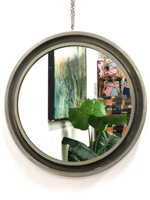 Narcisio Mirror in Brass by Sergio Mazza for Artemide, Italy, 1960s-FQG-1762900