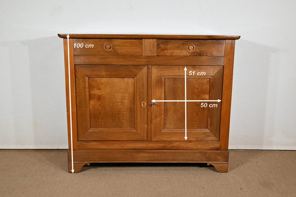 Narrow Buffet in Chestnut, Late 19th Century-RVK-1406342