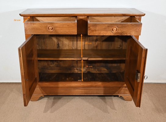 Narrow Buffet in Chestnut, Late 19th Century-RVK-1406342