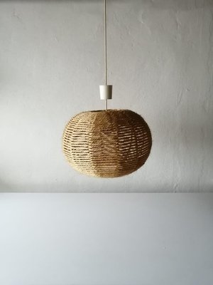 Natural Thread Pendant Lamp, 1960s-RDS-1146730