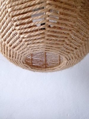 Natural Thread Pendant Lamp, 1960s-RDS-1146730