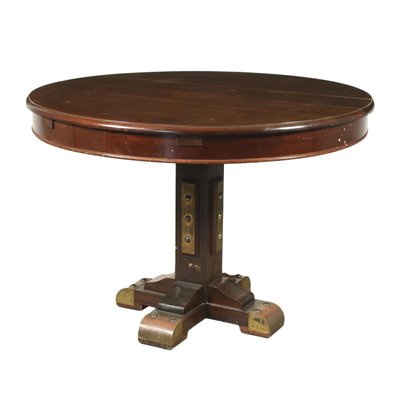 Navy Style Mahogany Table, 1950s-VMM-874644