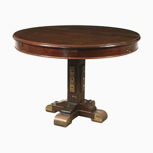 Navy Style Mahogany Table, 1950s-VMM-874644