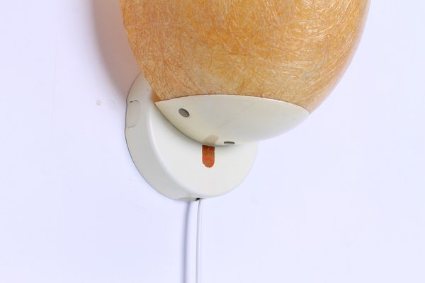 Nd 11 Fiberglass Wall Light by Louis C. Kalff for Philips, 1950s-XT-1397290